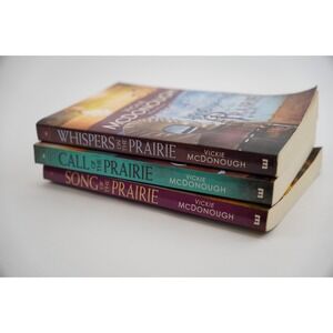 Complete Set Series Pioneer Promises 3 books by Vickie McDonough Prairie